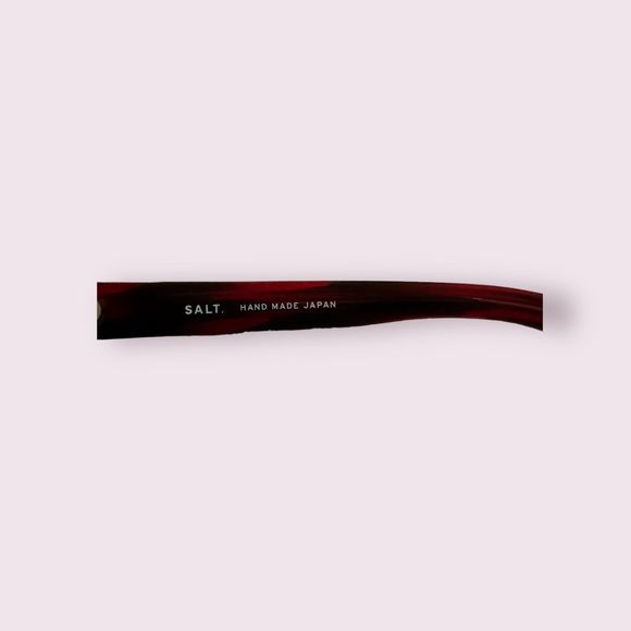 Salt. Penelope Maroon Oversized Sunglasses - Picture 6 of 6